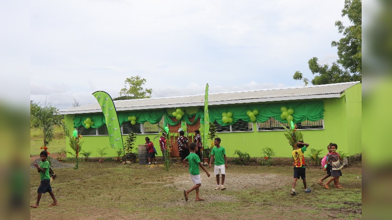 NEW DOUBLE CLASSROOM FOR BOMANA PRIMARY
