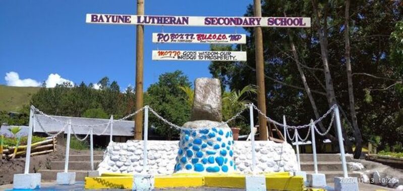 DESTROYED FOOTBRIDGE AFFECTS STUDENTS OF BULOLO