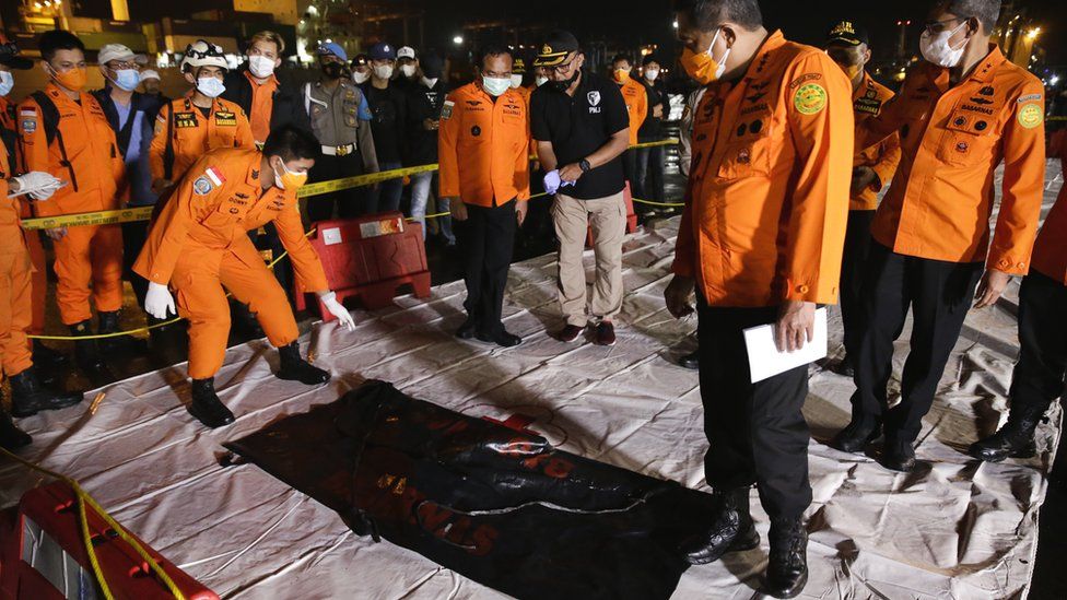 INDONESIA SRIWIJAYA AIR BOEING 737 CRASH SITE FOUND, NAVY SAYS
