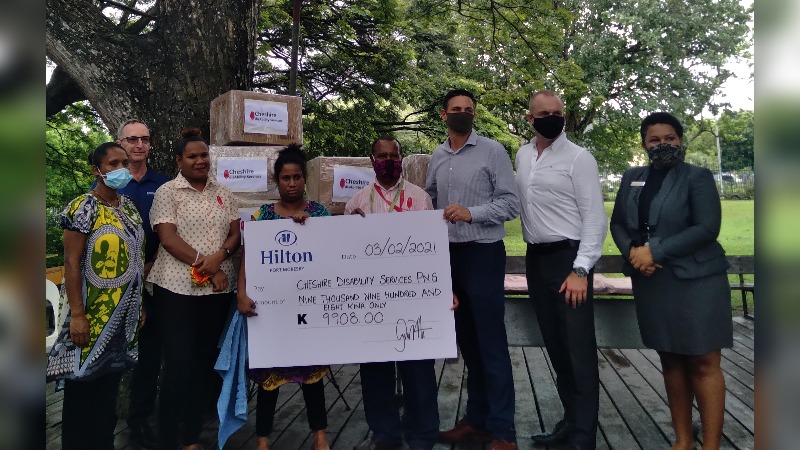 CHESHIRE DISABILITY HOME RECEIVES TIMELY DONATION