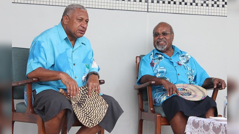 FIJI PM PASSES CONDOLENCES