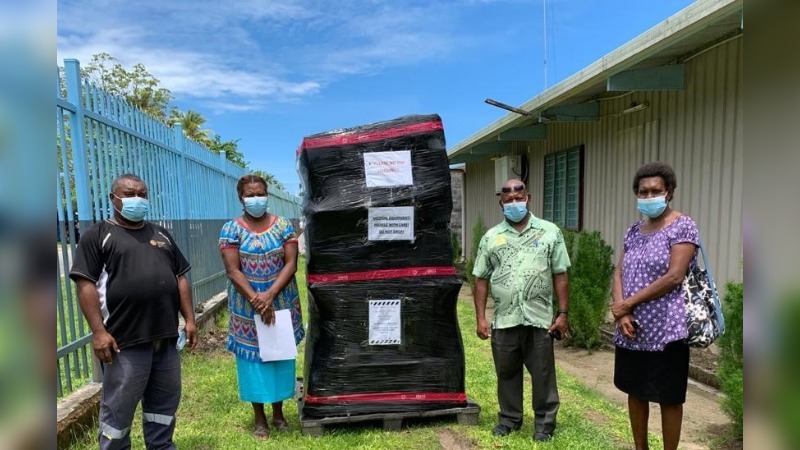 NEWCREST CONTRIBUTES K600,000 FOR MEDICAL EQUIPMENT