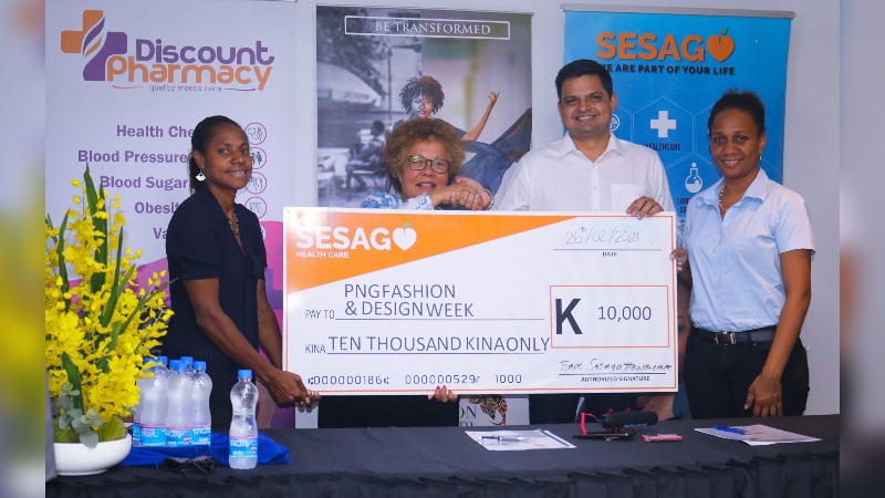 SESAGO SUPPORTS PNG FASHION & DESIGN WEEK IN VIRTUAL RUNWAY 2021