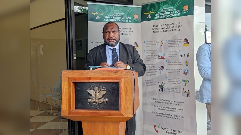 PM MARAPE: PNG RECORDS HIGHEST NUMBER OF COVID-19 CASES OVER LAST 24 HOURS