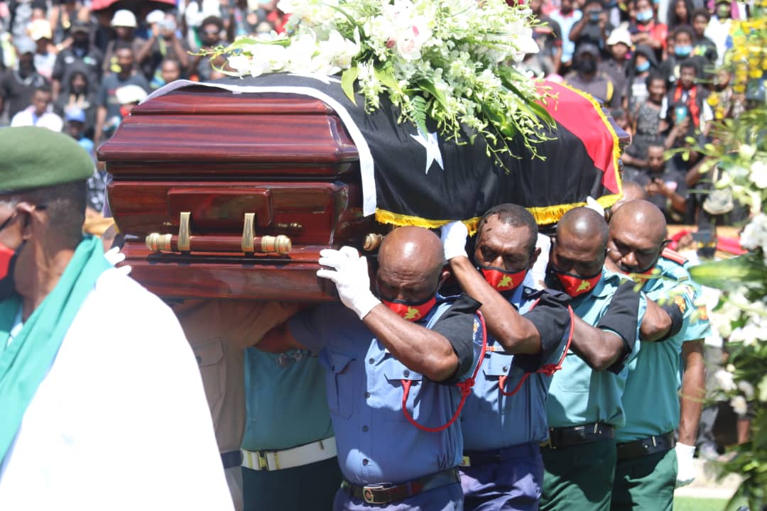 STATE FUNERAL OF GRAND CHIEF SIR MICHAEL SOMARE