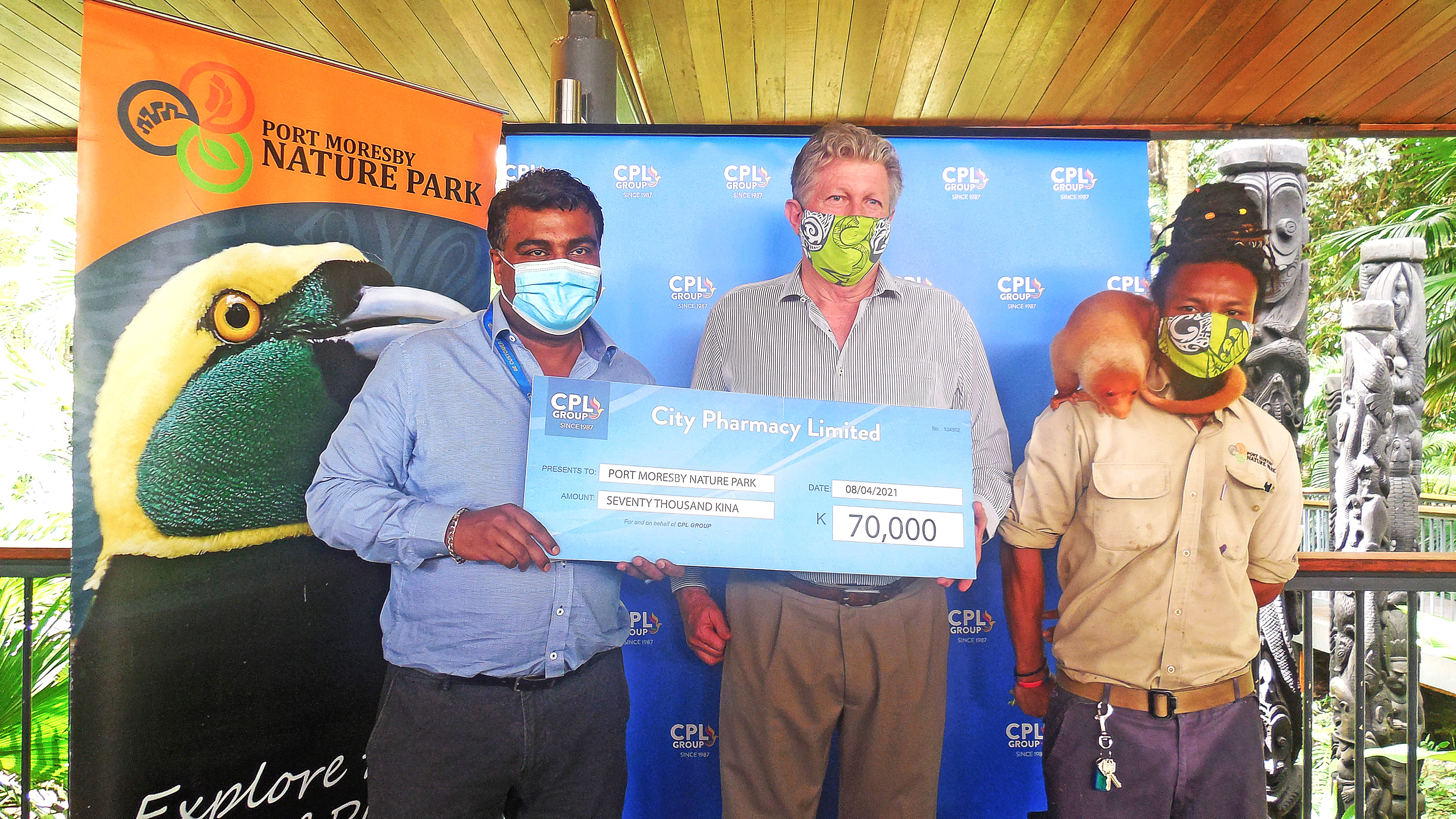 CPL GROUP SUPPORTS PORT MORESBY NATURE PARK
