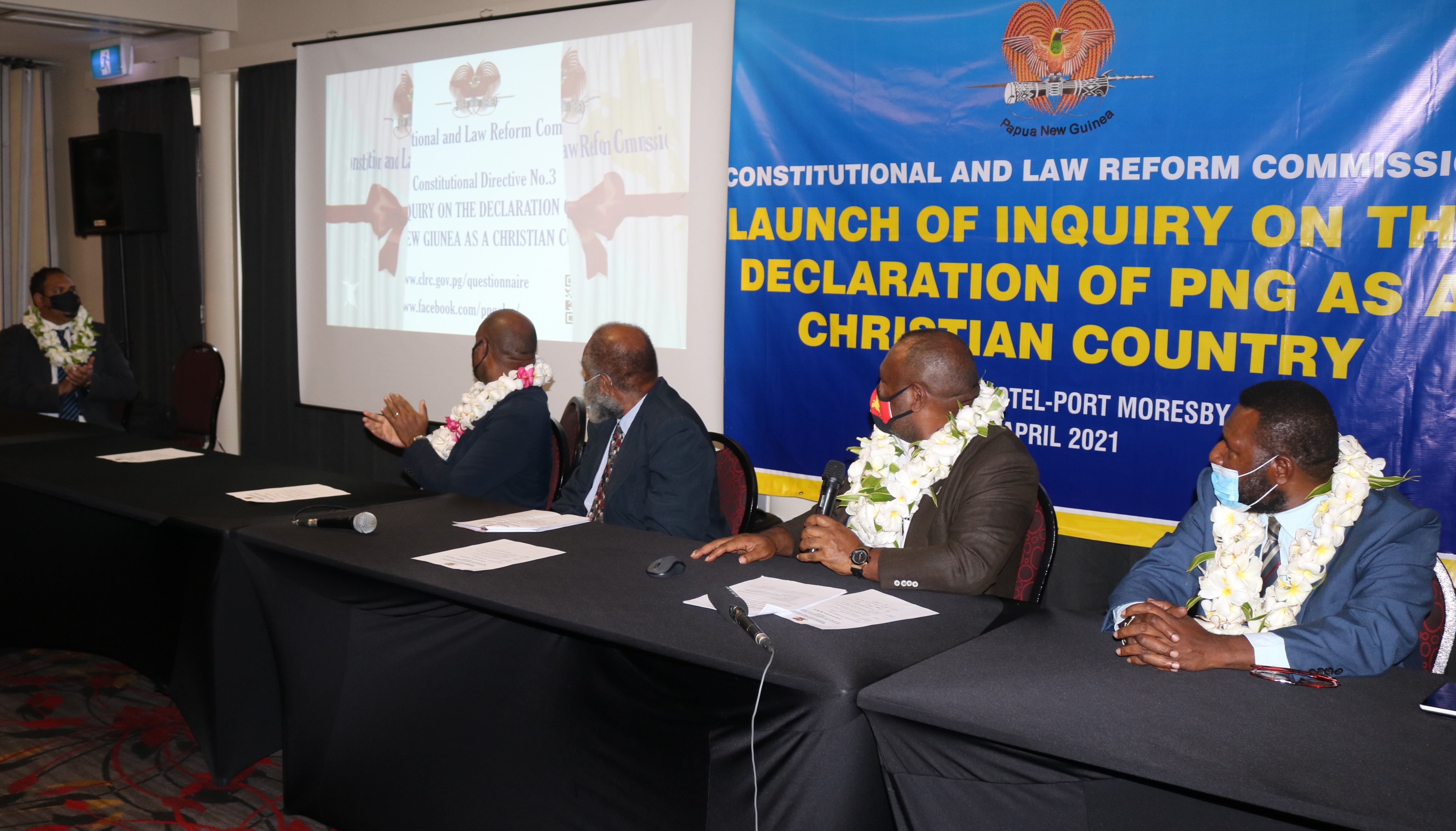 CONSULTATION BEGINS ON THE INQUIRY ON THE DECLARATION OF PNG A AS CHRISTIAN COUNTRY