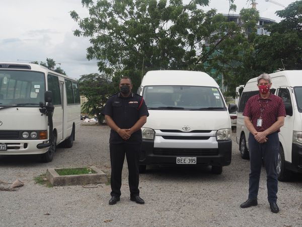 PNG LNG PROJECT BOOSTS PNG'S COVID-19 RESPONSE WITH 10 NEW VEHICLES