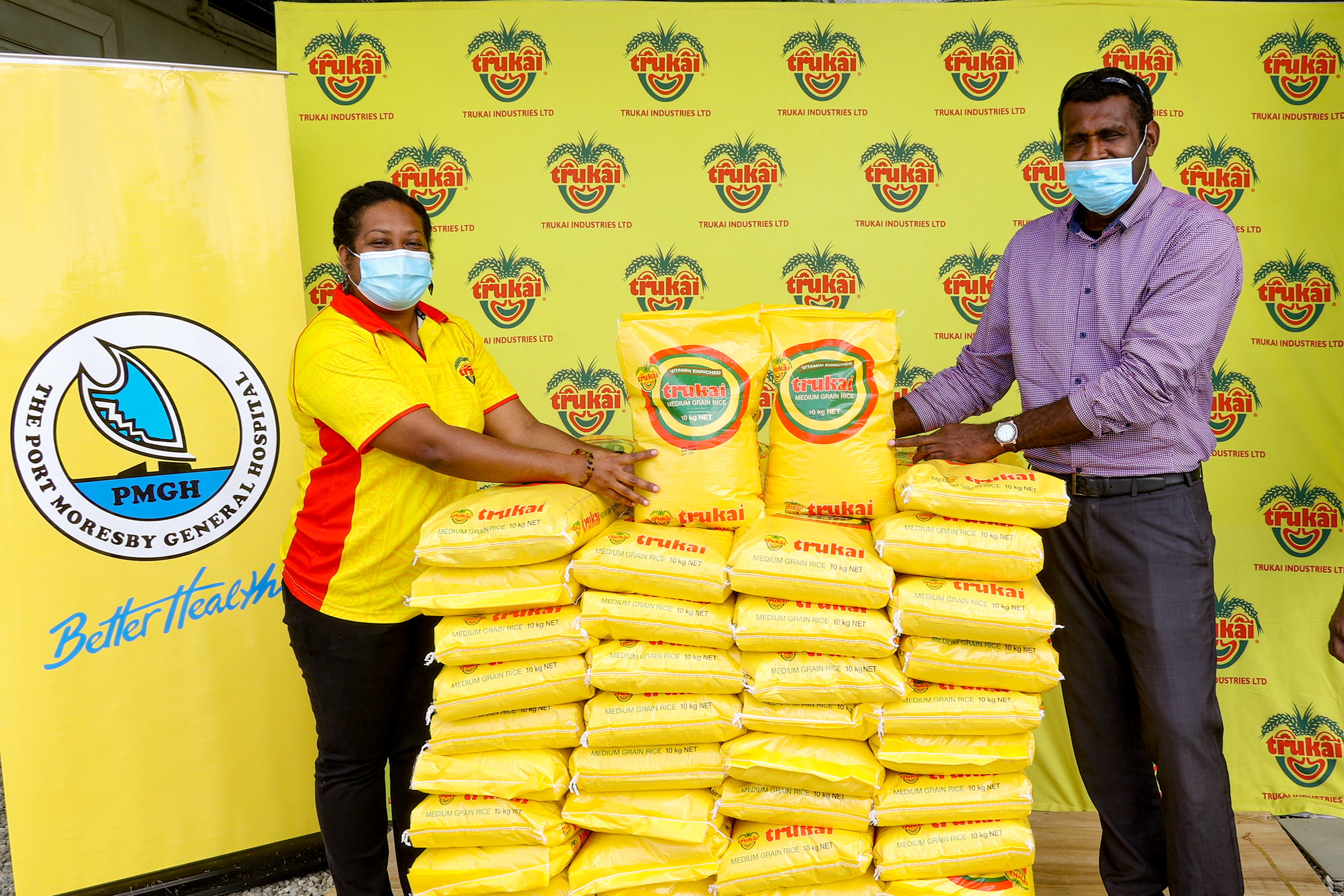 TRUKAI SUPPORTS MAJOR HOSPITALS WITH RICE