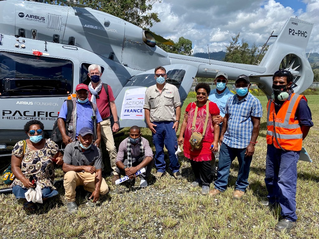 FRANCE SUPPORTS THE VACCINATION PROGRAM - REPORT OF THE 1ST DAY OF FLIGHTS