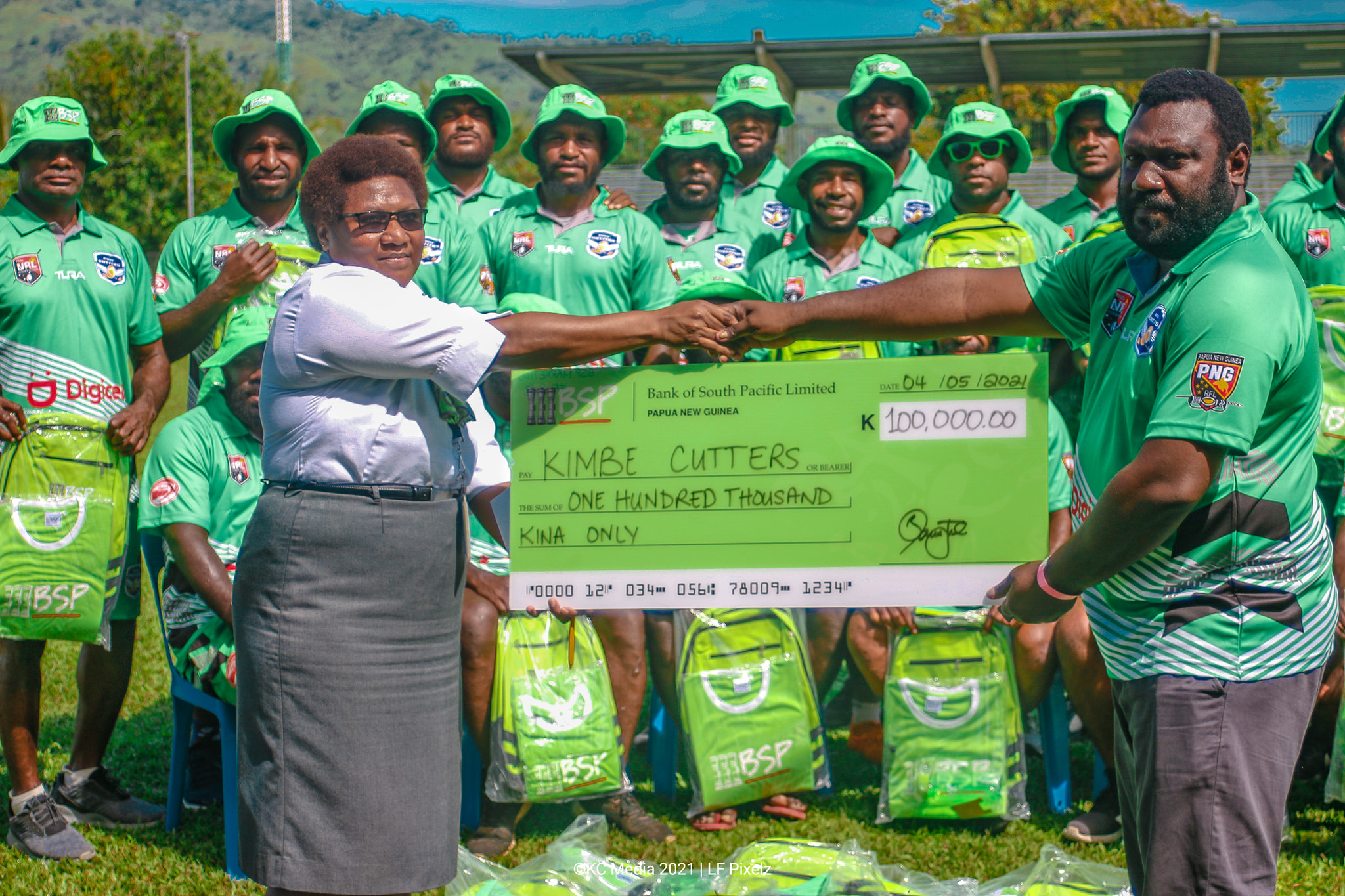 KIMBE CUTTERS COMMEND BSP FOR LOCAL TALENT DEVELOPMENT