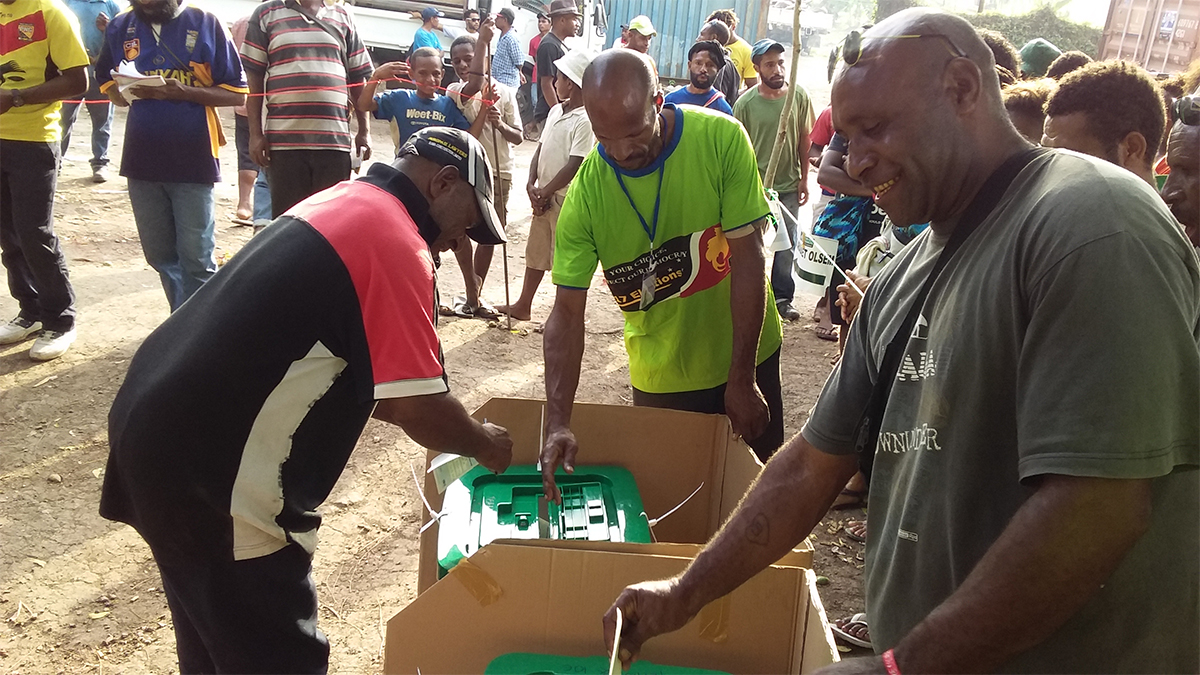 FIRST LEVEL ELECTION TRAINING FOR MORESBY NORTH WEST BY-ELECTION