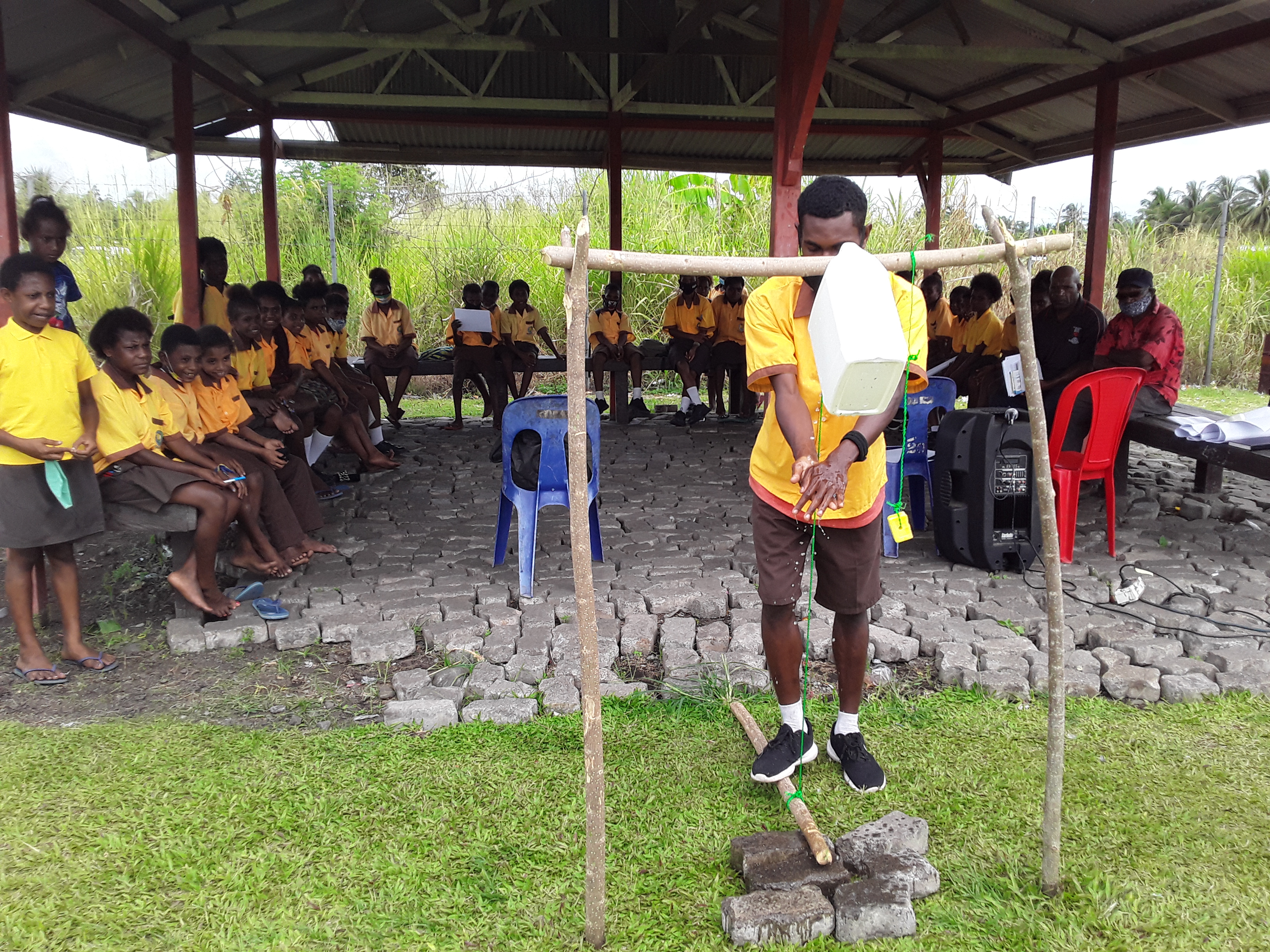 SCHOOL MARKS WORLD WATER DAY IN PANDEMIC