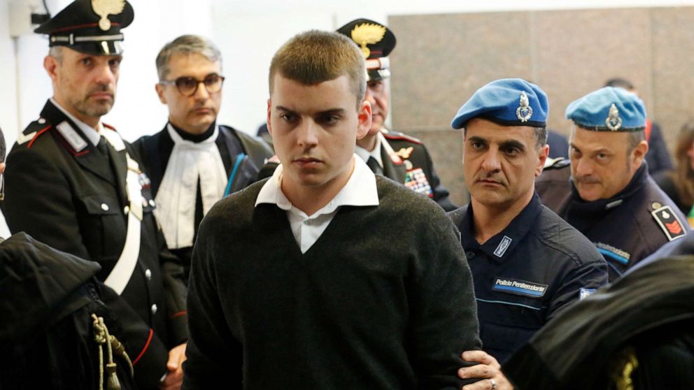 MURDER TRIAL BEGINS FOR AMERICAN TEENS ACCUSED OF KILLING ITALIAN COP IN ROME