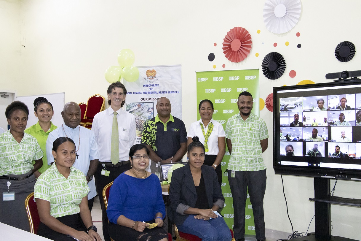BSP ASSISTS PNG MENTAL HEALTH DIRECTORATE WITH VIDEO CONFERENCING EQUIPMENT