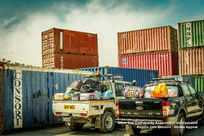 DISPLACED ALOTAU FAMILIES TO RECEIVE RELIEF ITEMS
