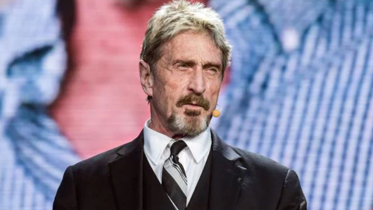 ANTI-VIRUS PIONEER JOHN MCAFEE FOUND DEAD IN A CELL