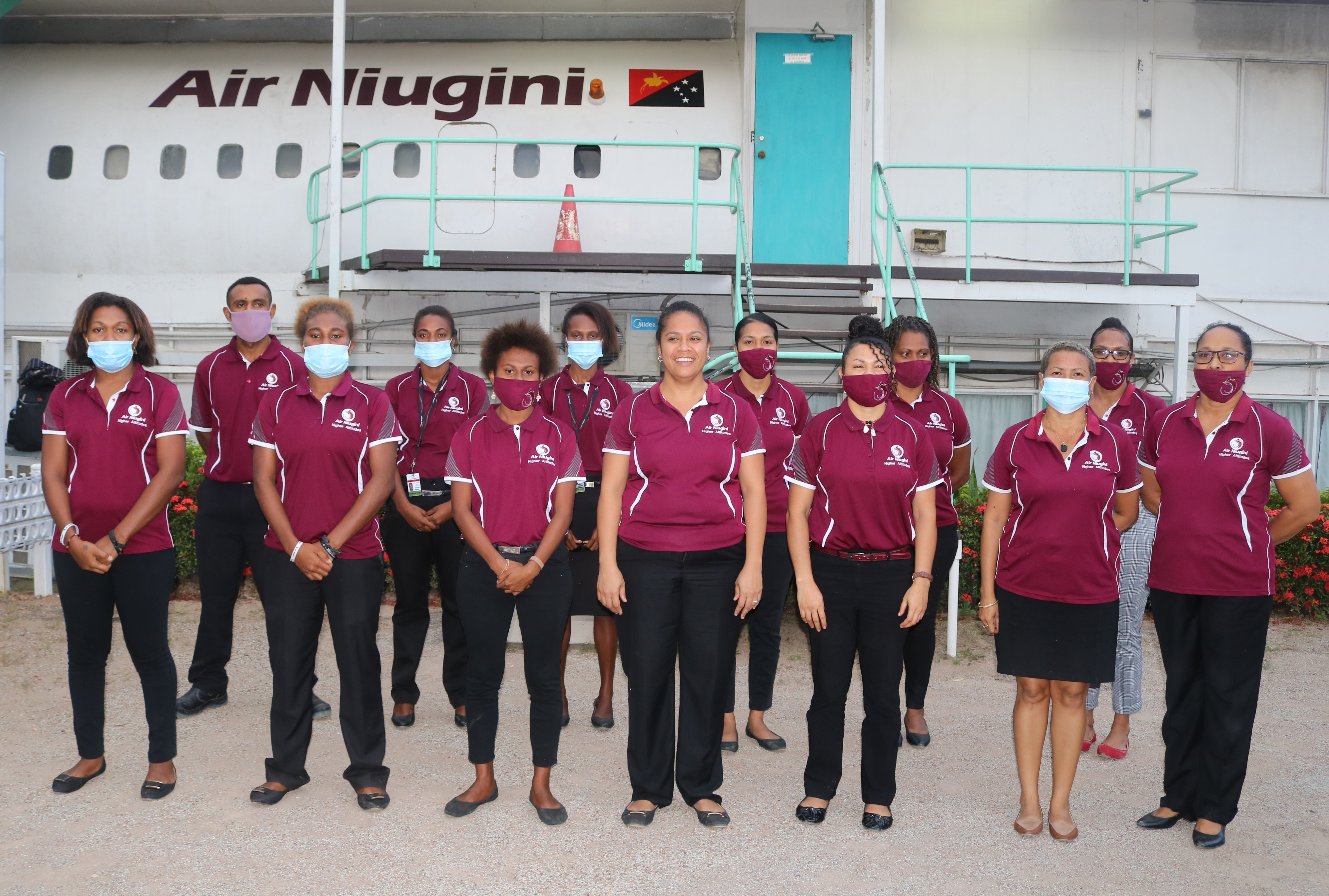 AIR NIUGINI TRAINS NEW TRAVEL CONSULTANTS