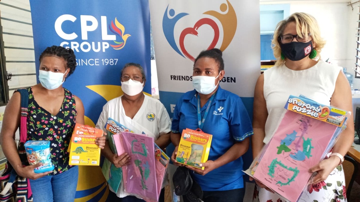CHILDREN'S CANCER UNIT RECEIVES DONATION