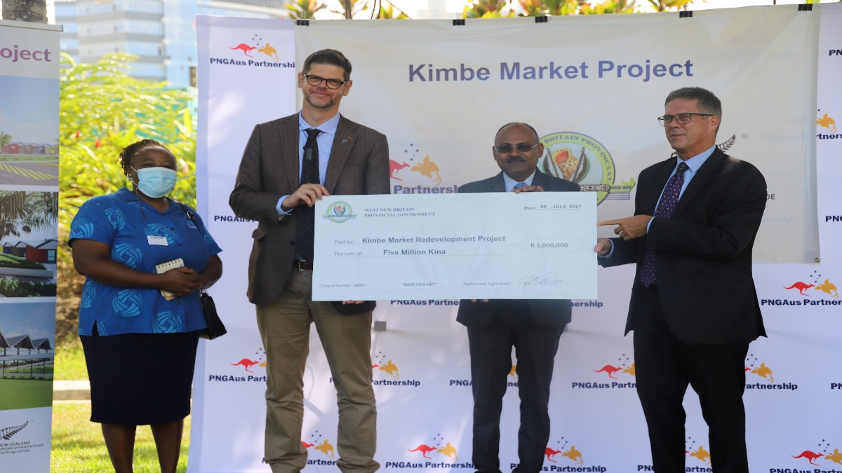 KIMBE MARKET REDEVELOPMENT DESIGNS UNVEILED IN PARTNERSHIP WITH WEST NEW BRITAIN PROVINCIAL GOVERNMENT