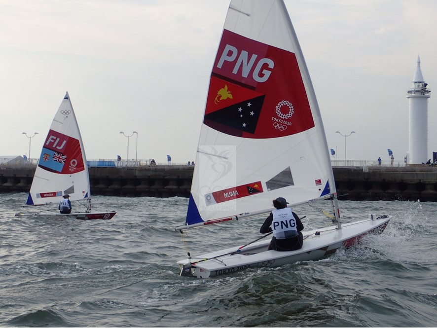 PNG SAILING SIBLINGS STRUGGLE TO MATCH TOP CLASS SAILORS AT OLYMPICS