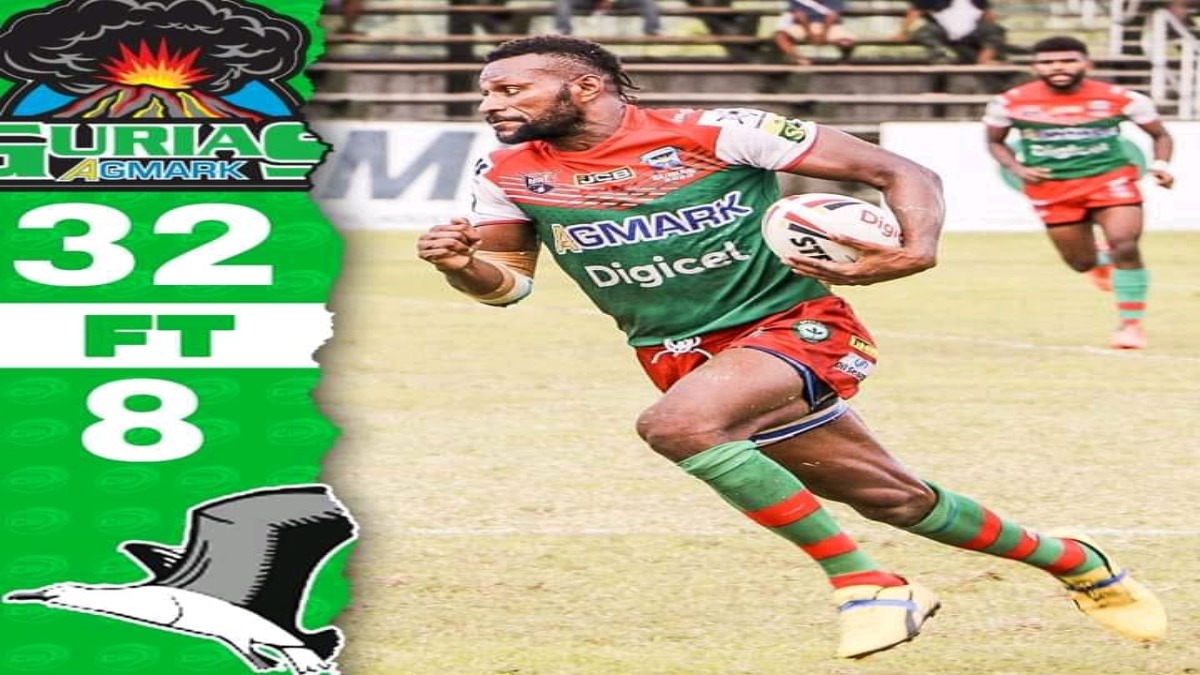 A BIG WIN FOR GURIAS IN FIRST HOME GAME