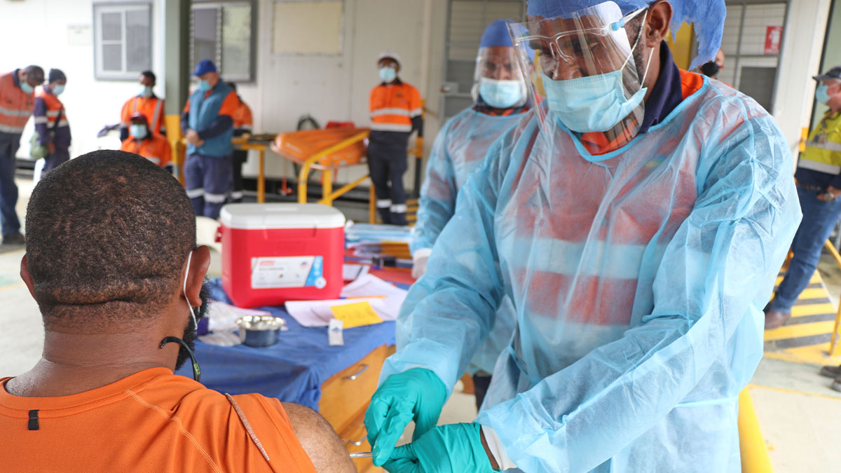 PORGERA MINE CONTINUES COVID-19 VACCINATION PROGRAM