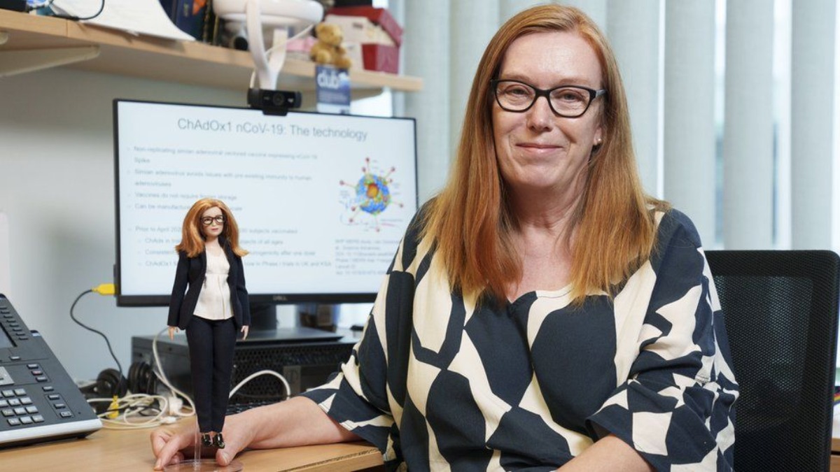 BARBIE OF OXFORD COVID VACCINE DESIGNER DAME SARAH GILBERT CREATED