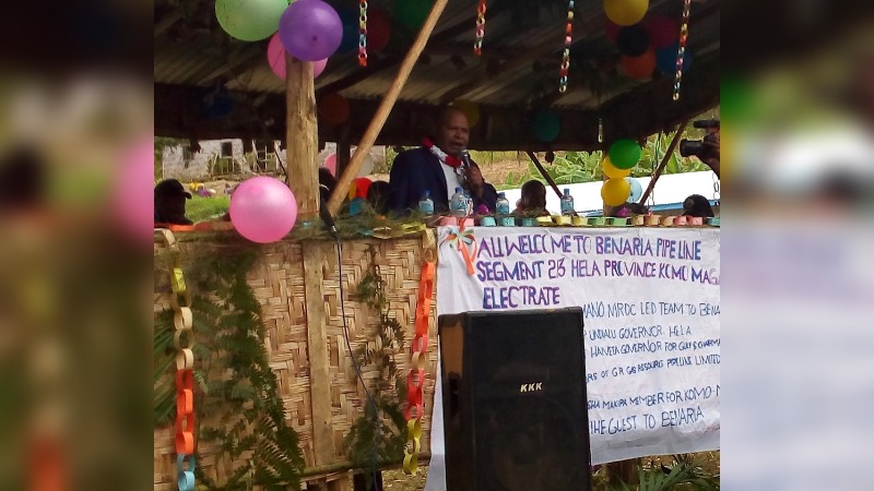 GOVERNOR CALLS FOR PEACE FOLLOWING HUGE RESOURCE PAYMENT