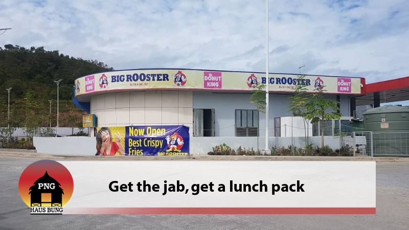 GET VACCINATED & RECEIVE A FREE BIG ROOSTER MEAL