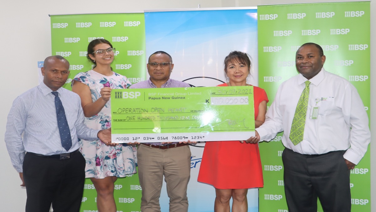 BSP REAFFIRMS SUPPORT FOR OPERATION OPEN HEART