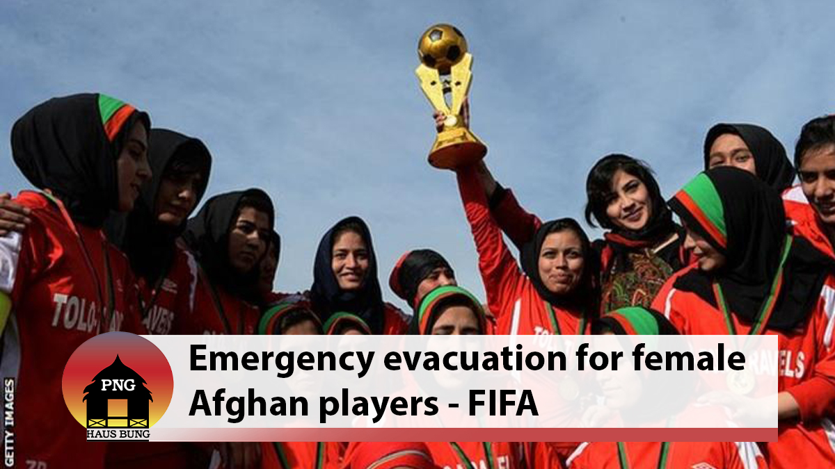 AFGHANISTAN: SPORT BODIES CALL FOR EMERGENCY EVACUATION OF FEMALE PLAYERS