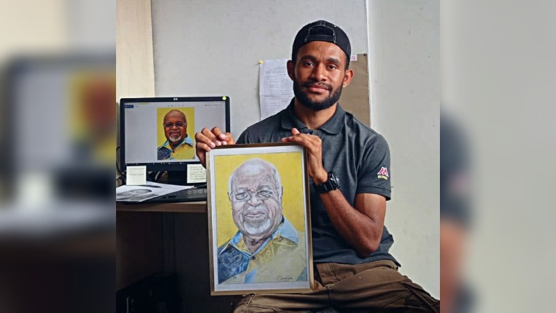 O.M.K SKETCHING HIS WAY TO PURSUE DREAMS