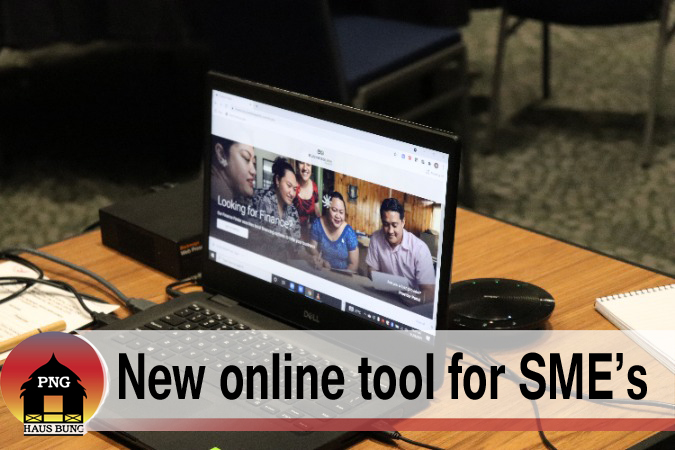 NEW ONLINE TOOL TO SUPPORT GROWTH OF PNG SME'S