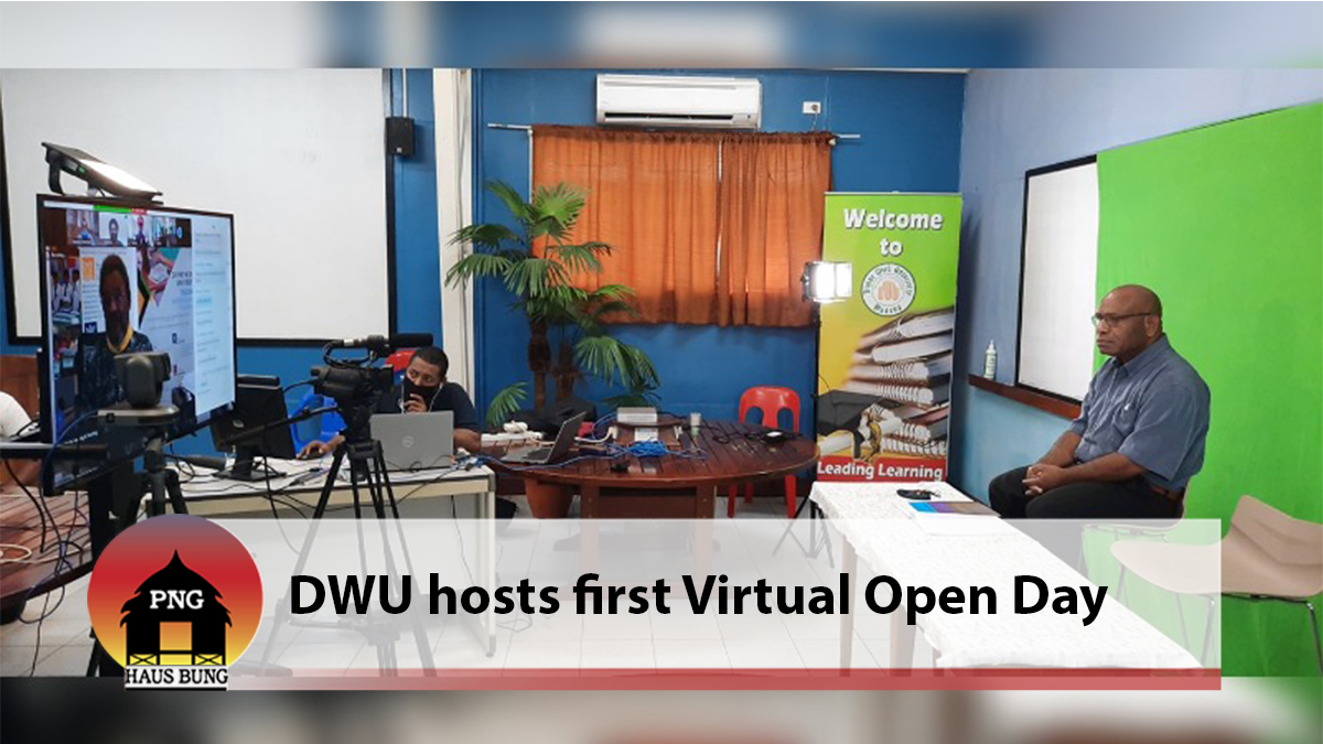 A GOOD TURNOUT FOR FIRST VIRTUAL OPEN DAY