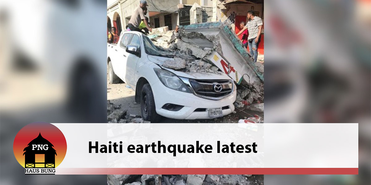 HAITI EARTHQUAKE LATEST: AT LEAST 304 PEOPLE DEAD, MORE THAN 1,800 INJURED