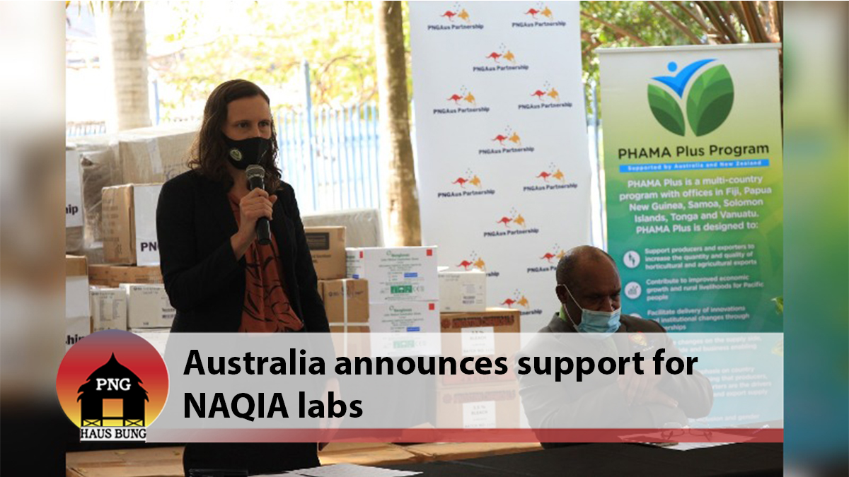 AUSTRALIA ANNOUNCES SUPPORT FOR IMPROVING PNG’S ANIMAL DISEASES DIAGNOSTIC TESTING CAPACITY