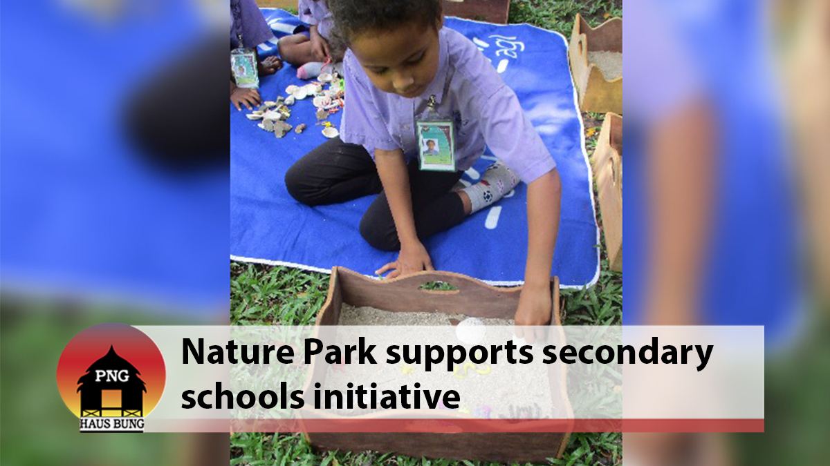 NATURE PARK SUPPORTS PNGAUS PARTNERSHIP SECONDARY SCHOOLS INITIATIVE