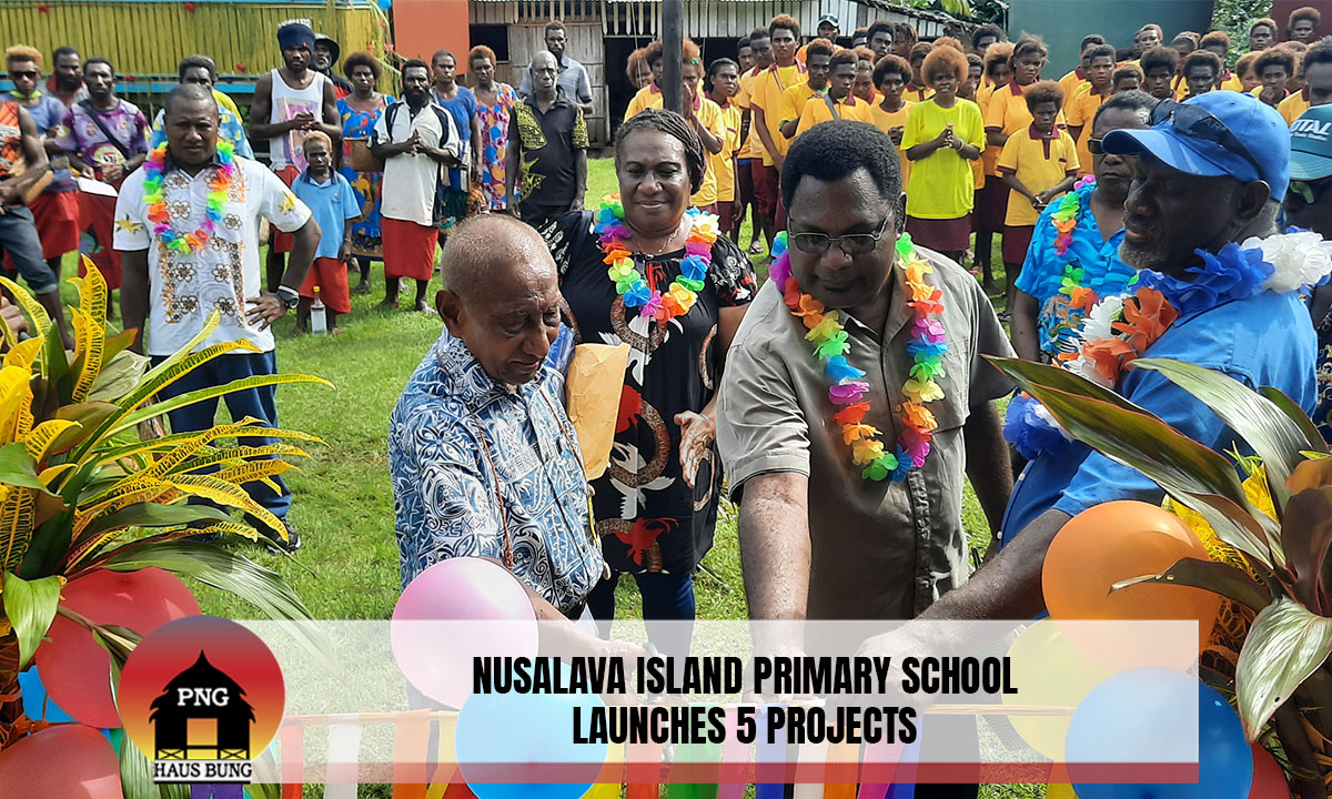 NUSALAVA ISLAND PRIMARY SCHOOL LAUNCHES 5 IMPACT PROJECTS