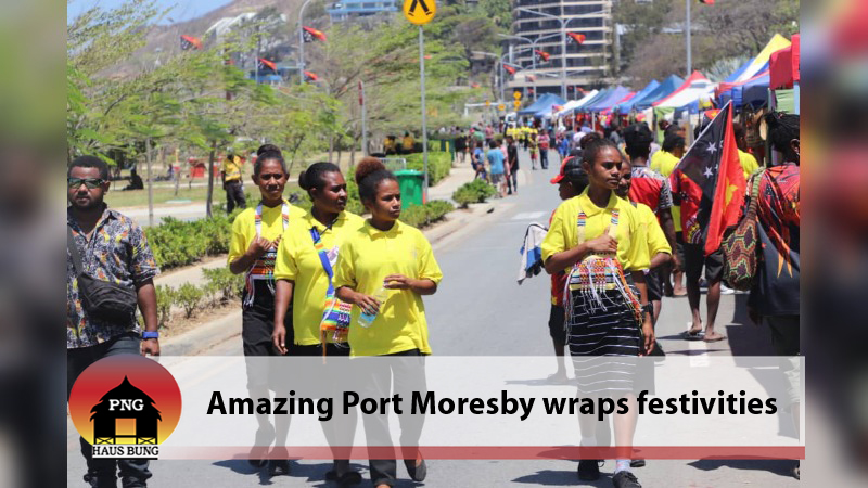 AMAZING PORT MORESBY INDEPENDENCE FESTIVAL WRAPS