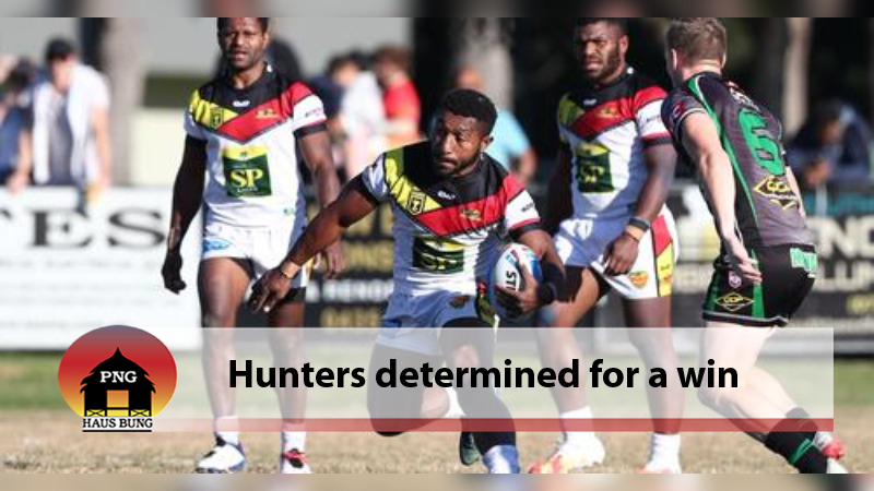 WAPI SIDELINED AS HUNTERS CHASE WIN