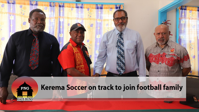 KEREMA SOCCER ASSOCIATION SET TO JOIN PNGFA AS AFFILIATE