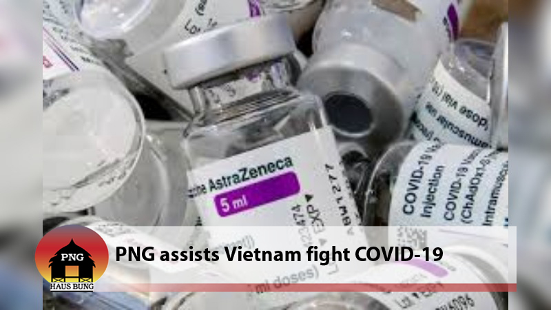 PNG SHARES COVID VACCINES WITH VIETNAM