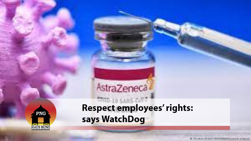 PRIVATE SECTOR CAUTIONED ON "NO JAB, NO JOB" POLICY