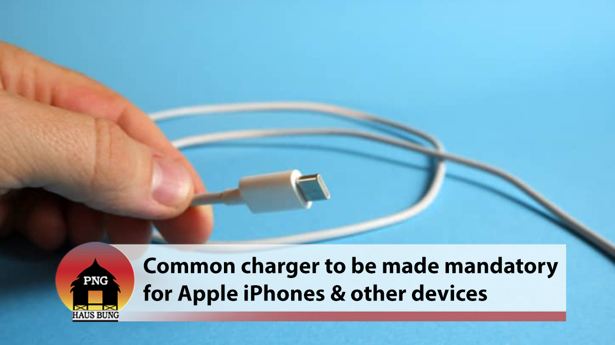 EU PLANS TO MAKE COMMON CHARGER MANDATORY FOR APPLE IPHONES AND OTHER DEVICES