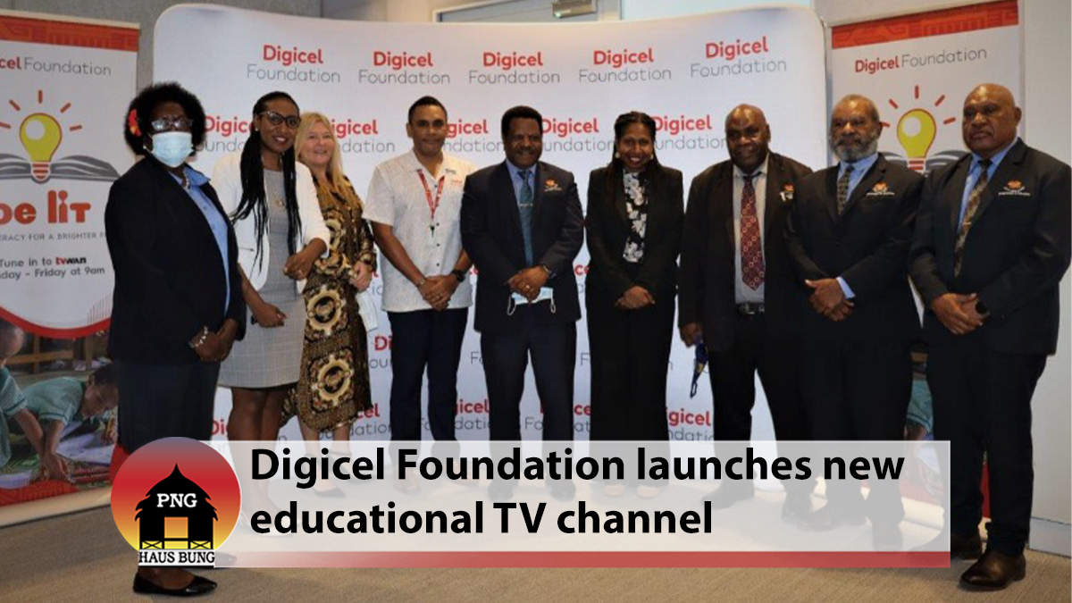 DIGICEL FOUNDATION LAUNCHES 3 HOUR  EDUCATION TV
