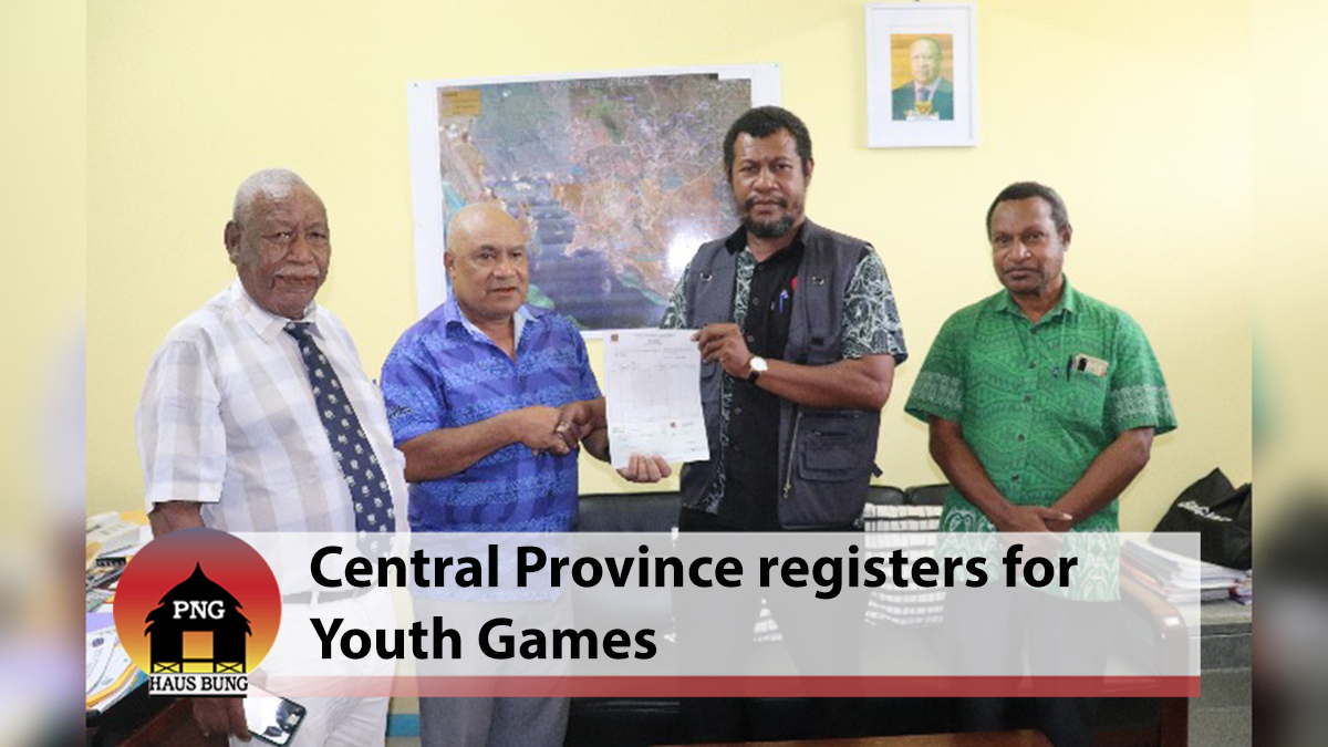 CENTRAL PROVINCE REGISTERS FOR YOUTH GAMES