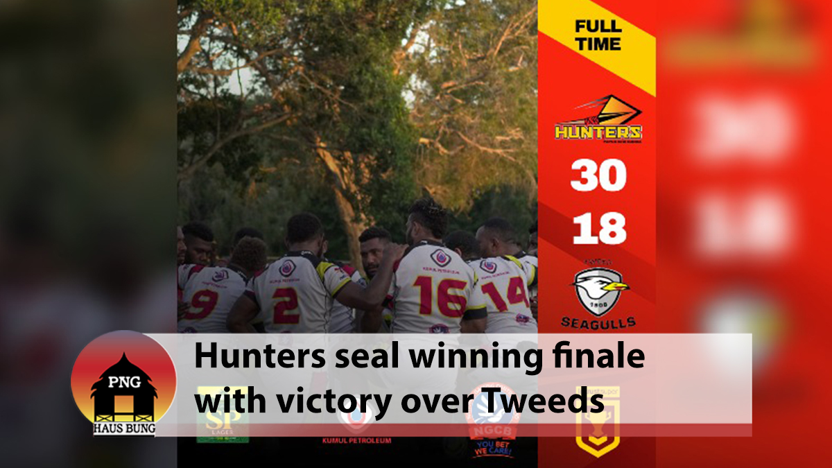 HUNTERS SEAL WINNING FINALE WITH VICTORY OVER TWEED