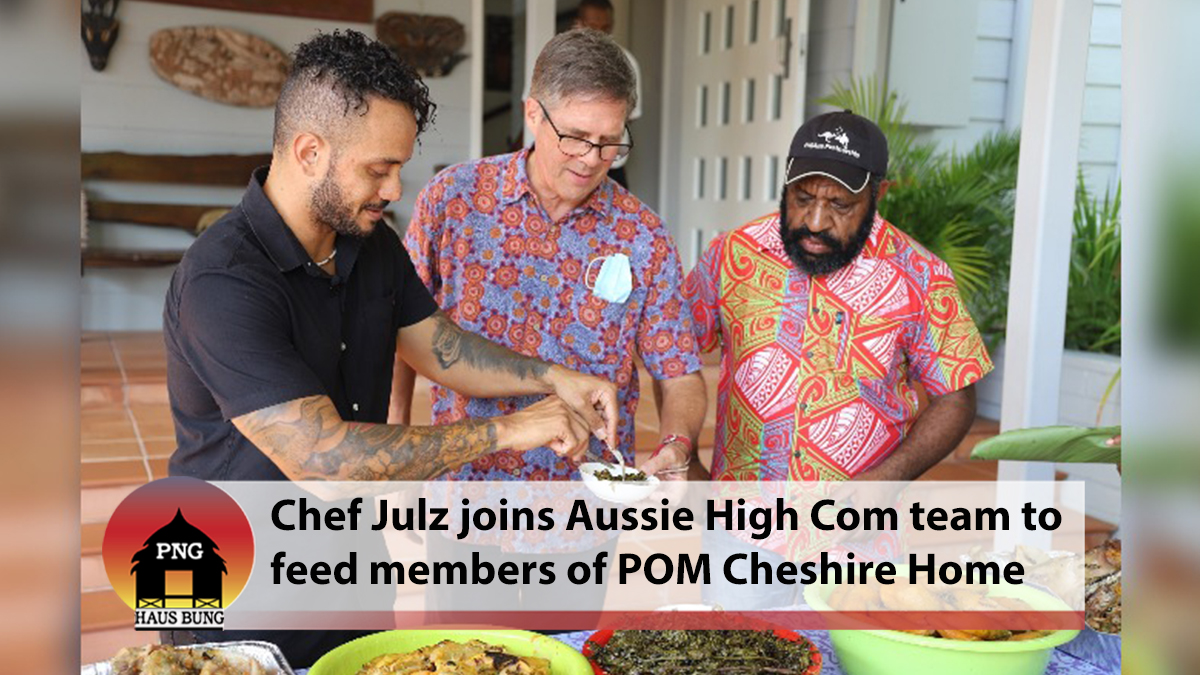 CHEF JULZ HENAO JOINS THE AUSTRALIAN HIGH COMMISSION TEAM TO PREPARE INDEPENDENCE DAY FEAST FOR PEOPLE LIVING WITH DISABILITIES