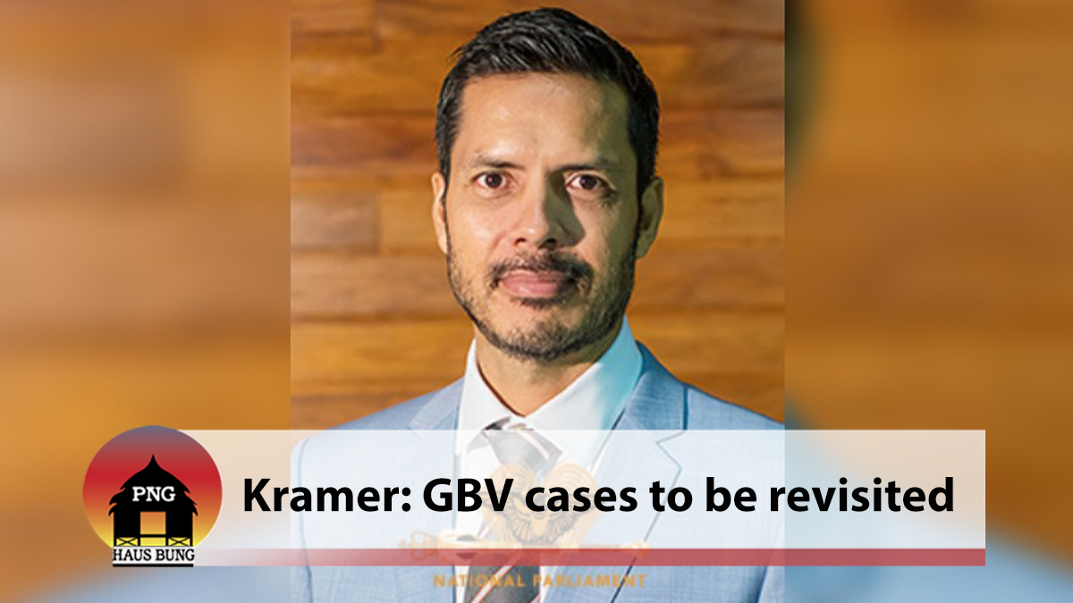 CASES INVOLVING GBV TO BE REVISITED AGAIN SAYS KRAMER